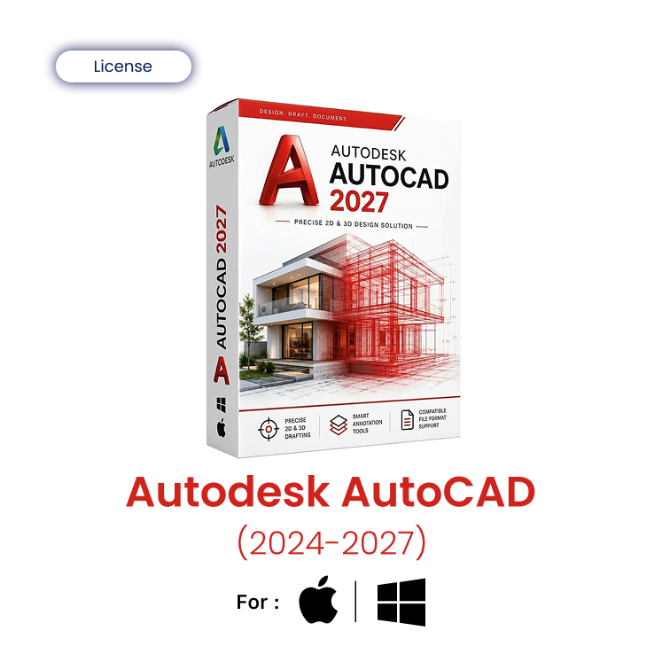 Autodesk AutoCAD (2024-2027) License Key