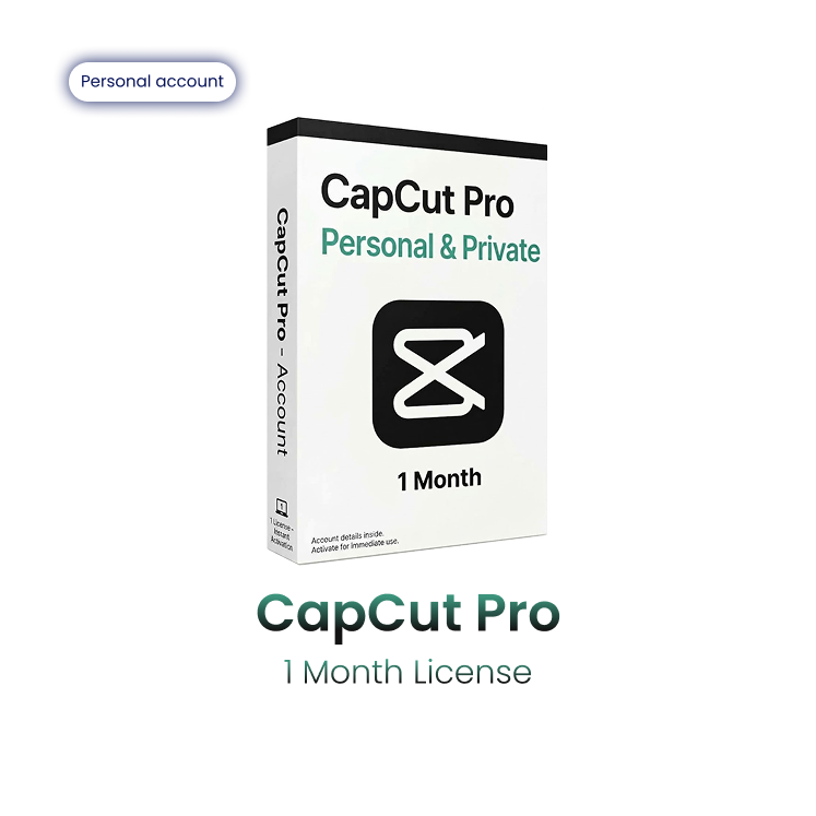 CapCut Pro - 1 Month License