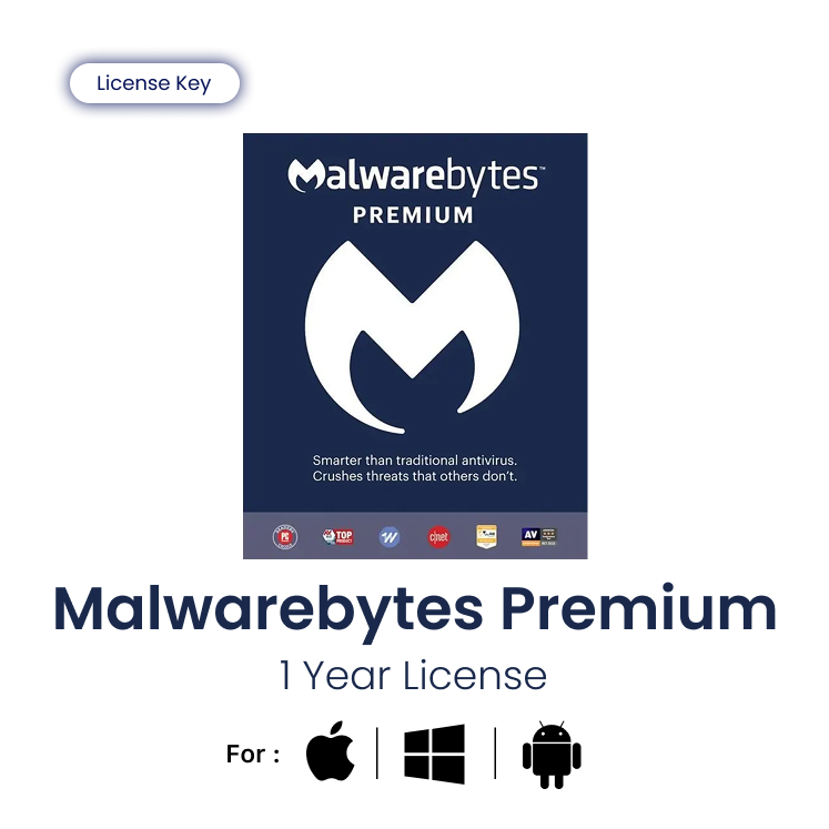 Malwarebytes Premium - 1 Year License (PC, Mac, Android)